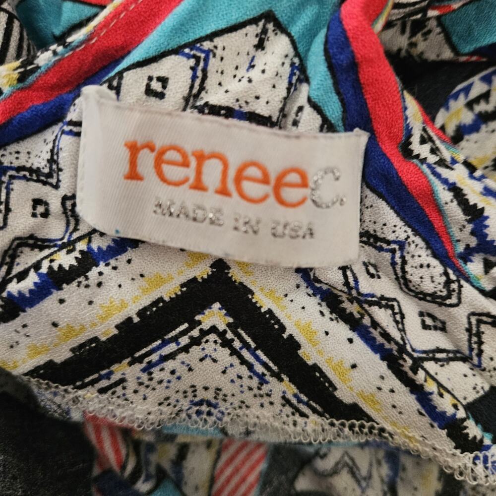 Multicolor Geometric Pattern Tank Top Size Medium - Picture 3 of 3
